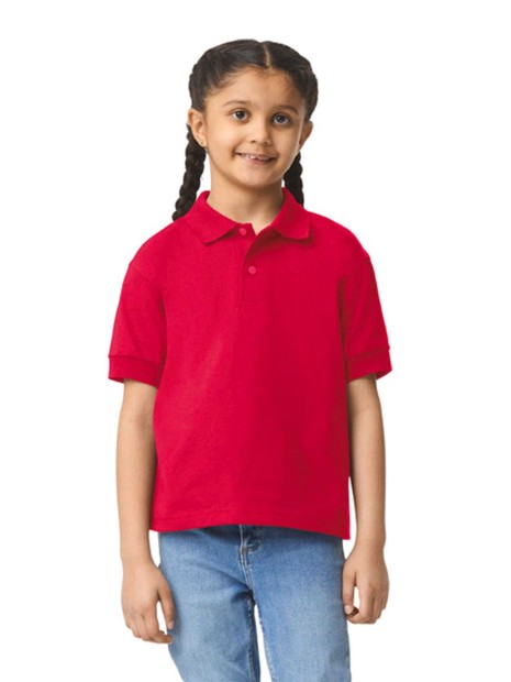 Polos à personnaliser GILDAN Polo jersey Dryblend® enfant 
