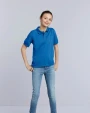 GILDAN Dryblend Classic Fit Youth Jersey Polo Poloshirts personalisierbar