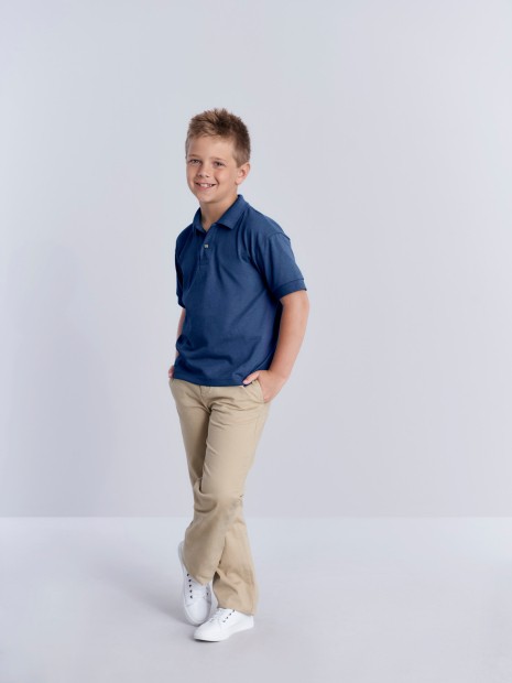 Polos à personnaliser GILDAN Polo jersey Dryblend® enfant 