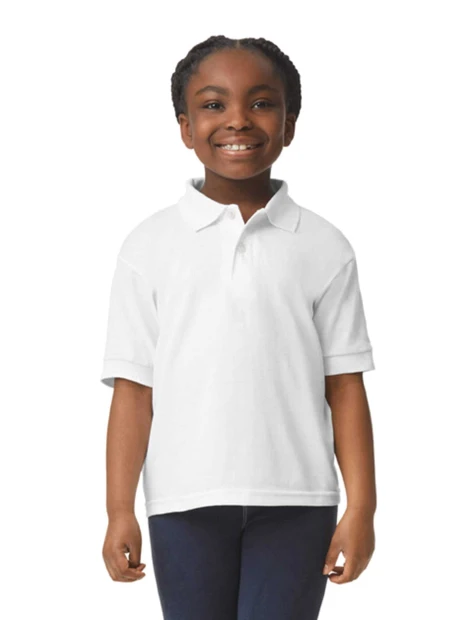 Polos à personnaliser GILDAN Polo jersey Dryblend® enfant 