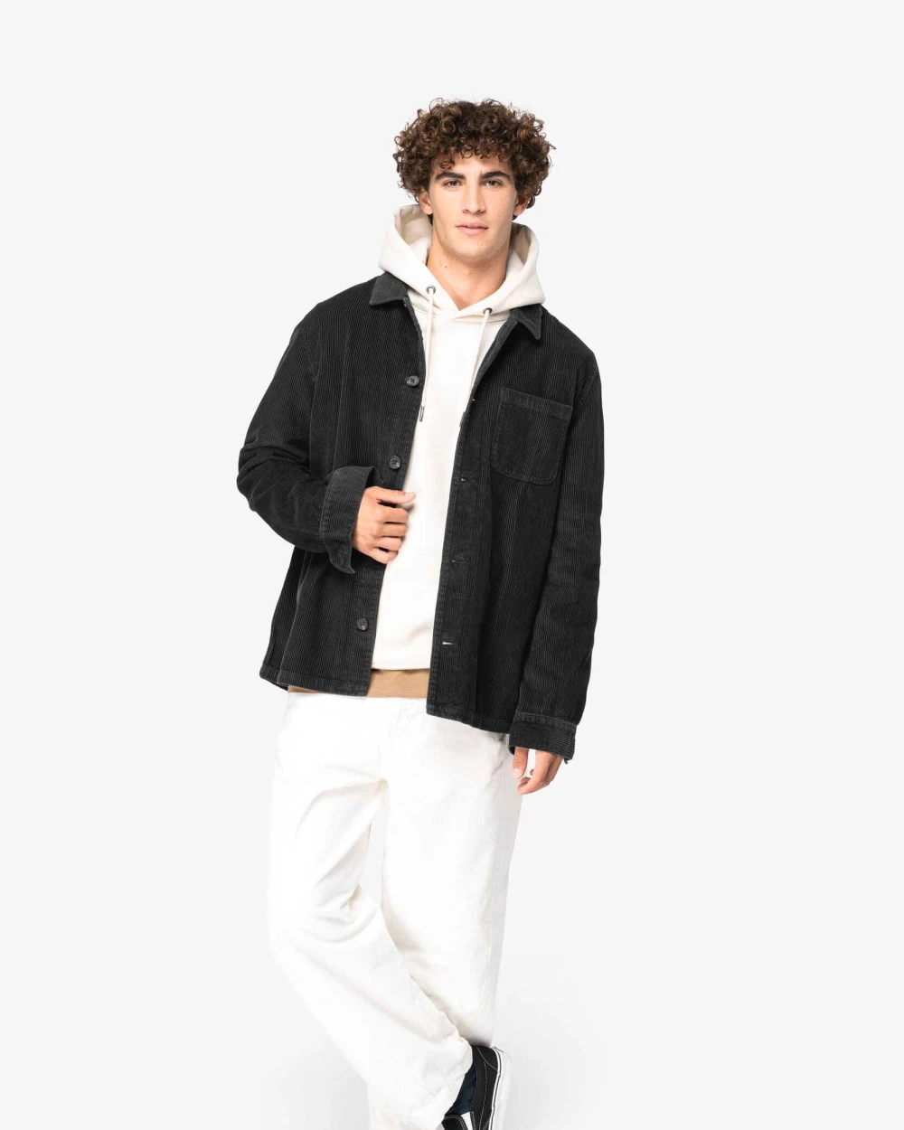 NATIVE SPIRIT Umweltfreundliche Herrenjacke aus Kord Jacken personalisierbar