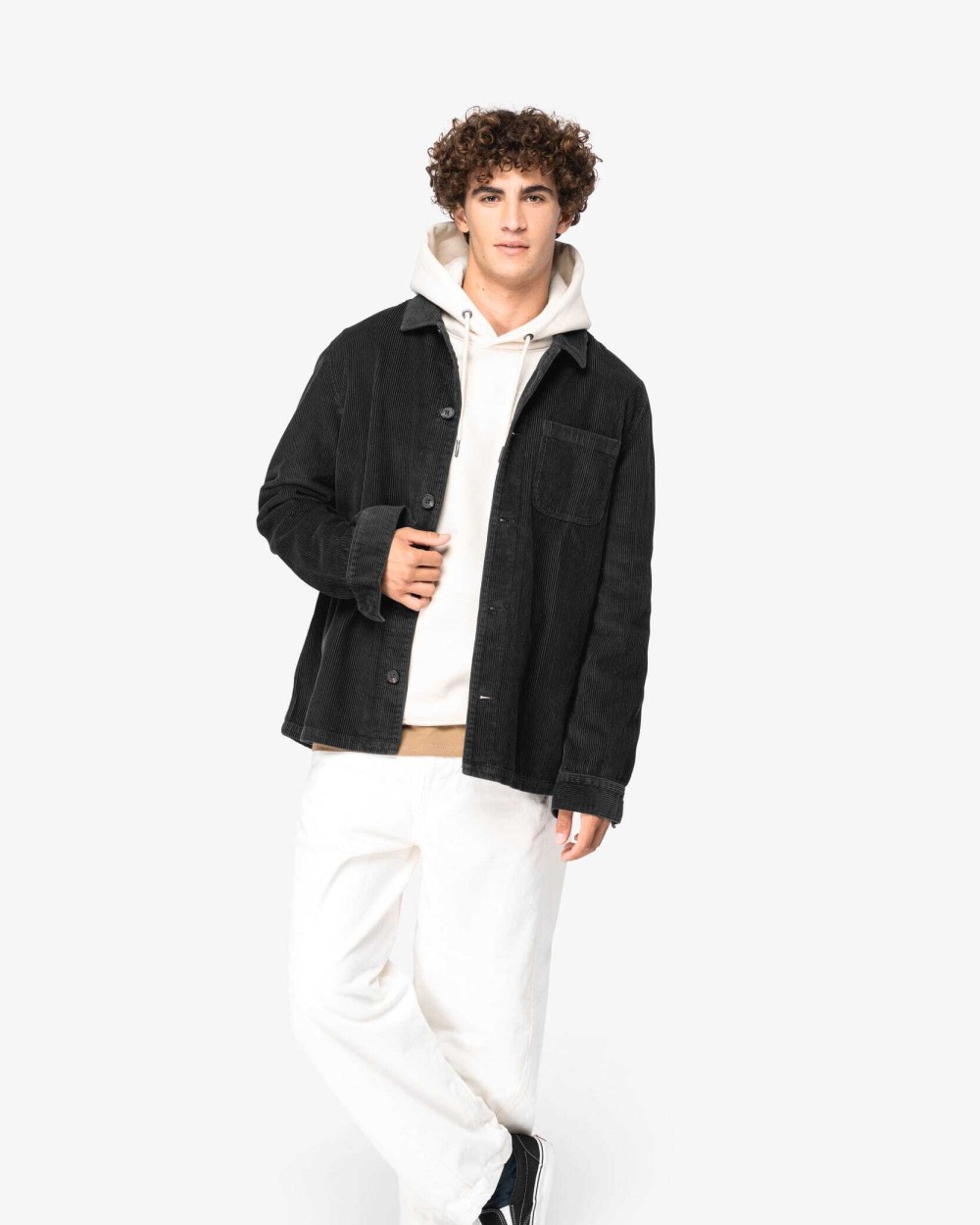 NATIVE SPIRIT Umweltfreundliche Herrenjacke aus Kord Jacken personalisierbar
