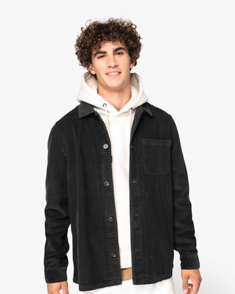 Vestes personnalisable NATIVE SPIRIT Veste écoresponsable en velours côtelé homme