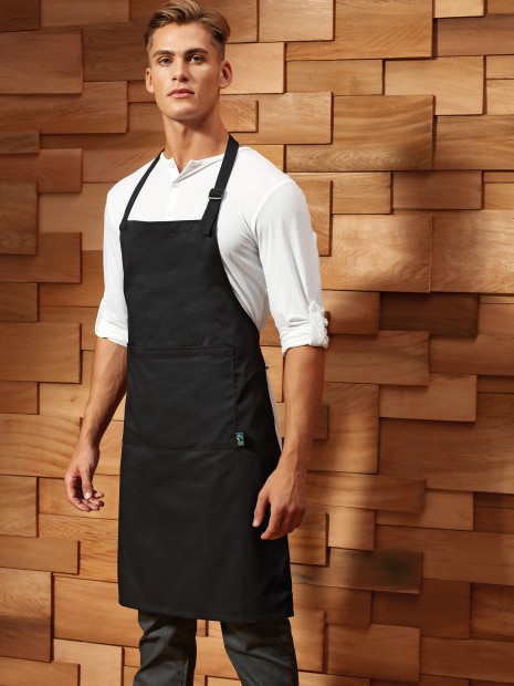 Tabliers à personnaliser PREMIER Tablier à bavette "Fairtrade" 