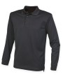 Polos personnalisable HENBURY Polo Cool Plus Manches longues Unisexe
