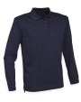 Polos personnalisable HENBURY Polo Cool Plus Manches longues Unisexe