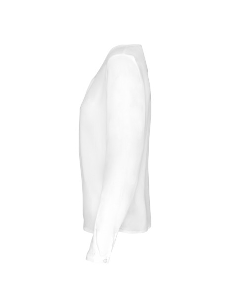 KARIBAN Blouse crêpe manches longues femme /api/colors/f4edc82d-a3af-4bc1-b175-0d271ac7e6e6 personnalisable