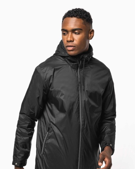 Vestes personnalisable Kariban Veste à capuche avec doublure en micropolaire unisexe
