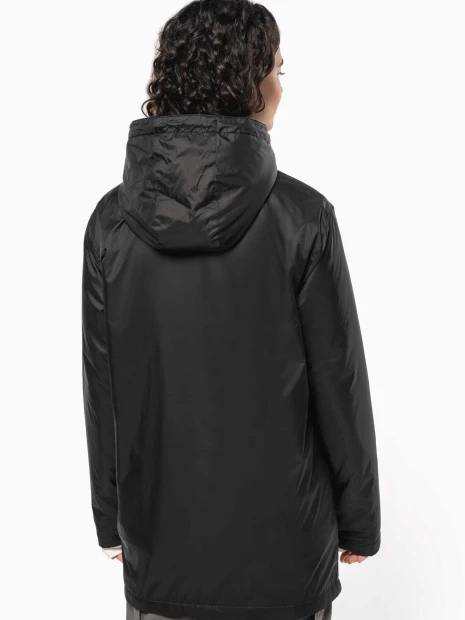 Vestes à personnaliser KARIBAN Veste à capuche avec doublure en micropolaire unisexe 
