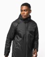 Vestes personnalisable KARIBAN Veste à capuche avec doublure en micropolaire unisexe