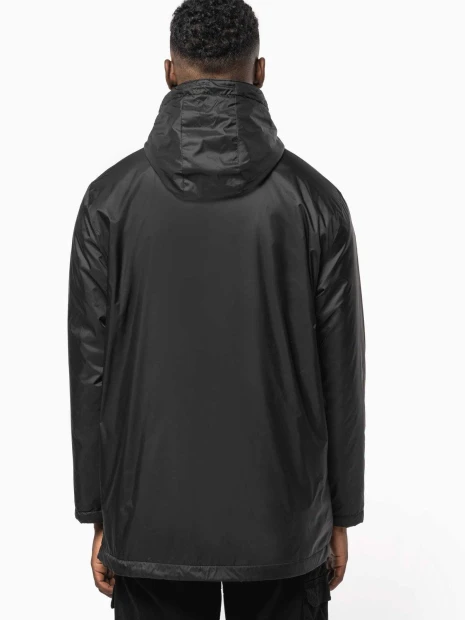Vestes à personnaliser KARIBAN Veste à capuche avec doublure en micropolaire unisexe 