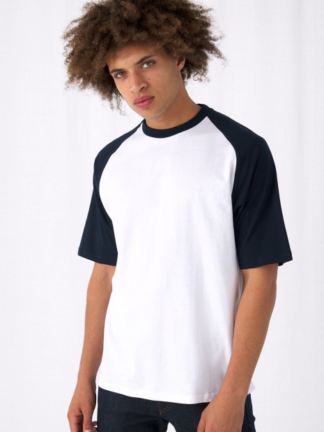 T-Shirts à personnaliser B&C BASEBALL 