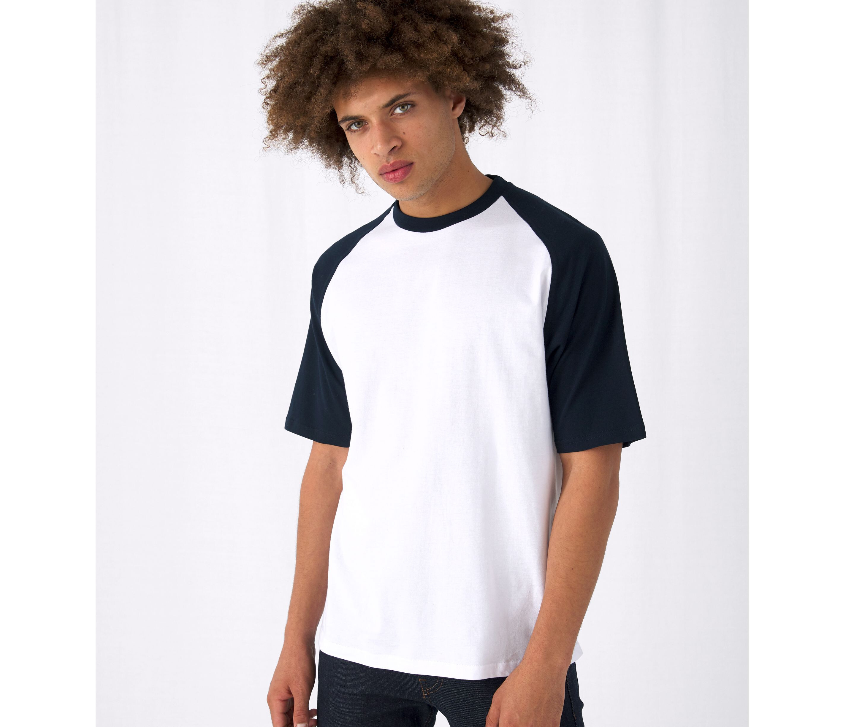 T-Shirts personnalisable B&C BASEBALL