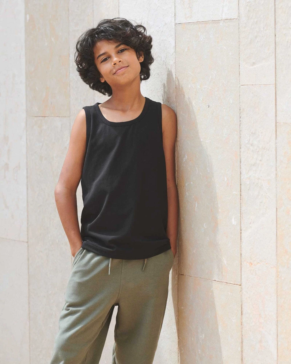 T-shirts SKINNIFIT Kids' Stretch tanktop voor bedrukking &amp; borduring