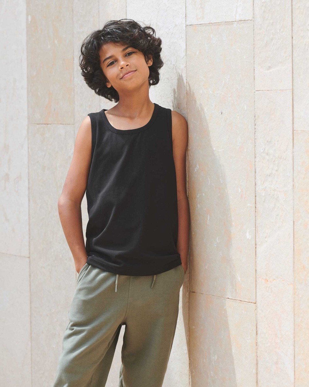 T-shirts SKINNIFIT Kids' Stretch tanktop voor bedrukking &amp; borduring
