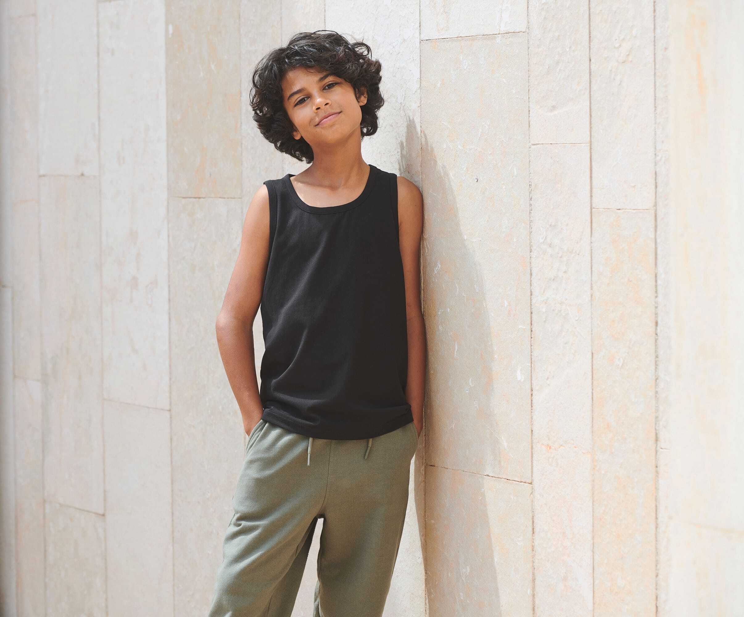 T-shirts SKINNIFIT Kids' Stretch tanktop voor bedrukking &amp; borduring