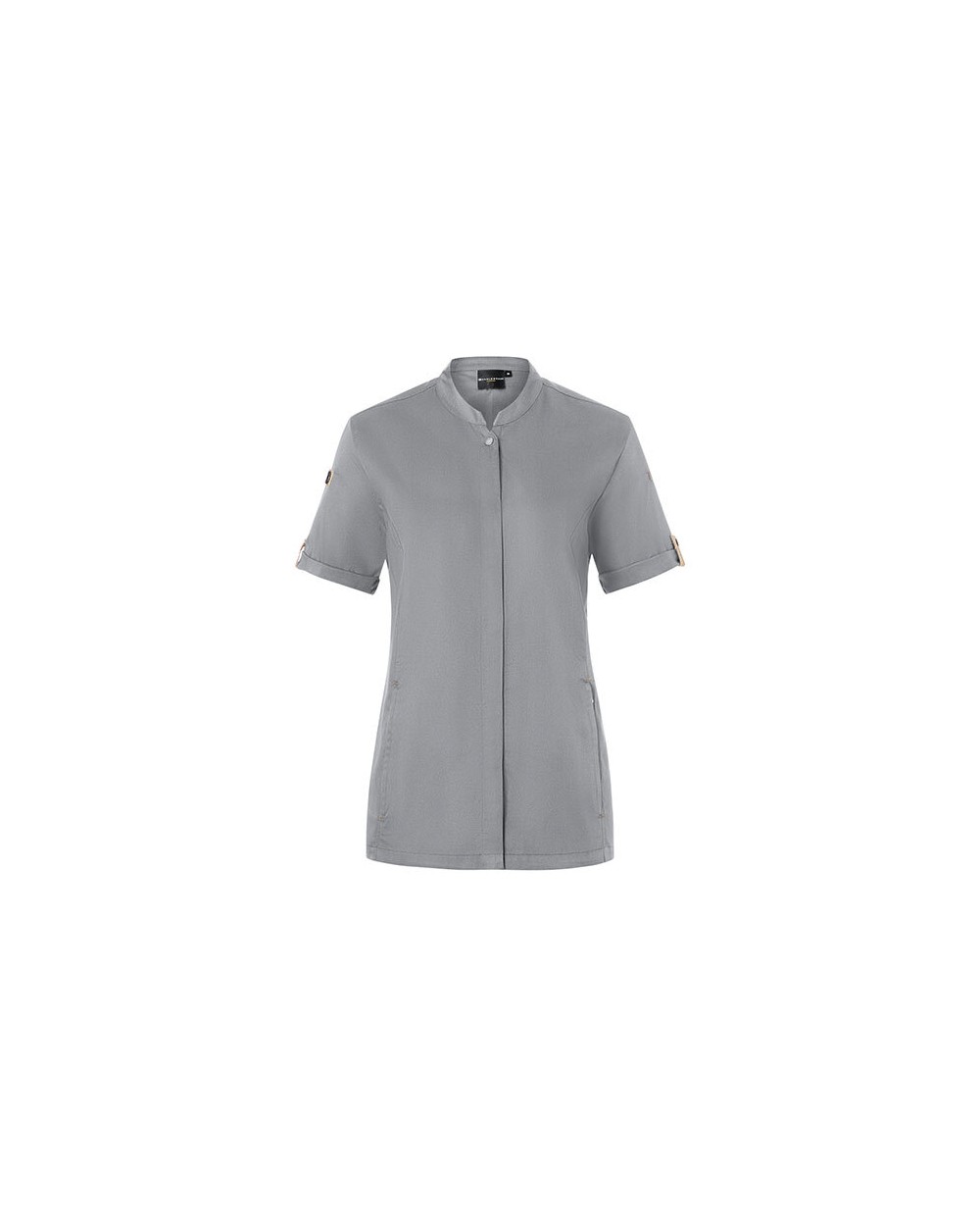 Vestes personnalisable KARLOWSKY Ladies Chefs Jacket Green-Generation Short Sleeve