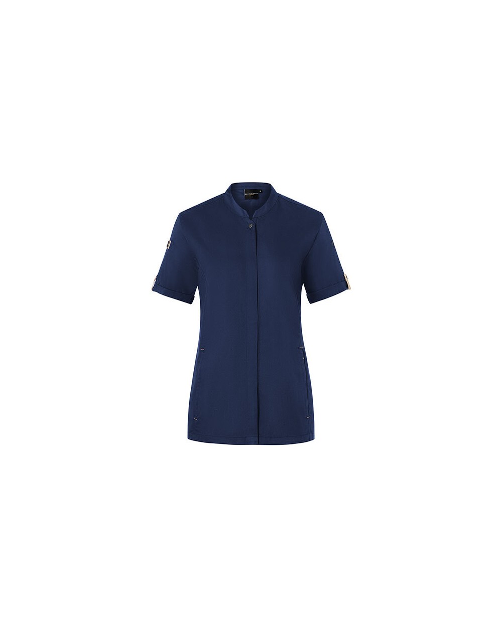 Vestes personnalisable KARLOWSKY Ladies Chefs Jacket Green-Generation Short Sleeve