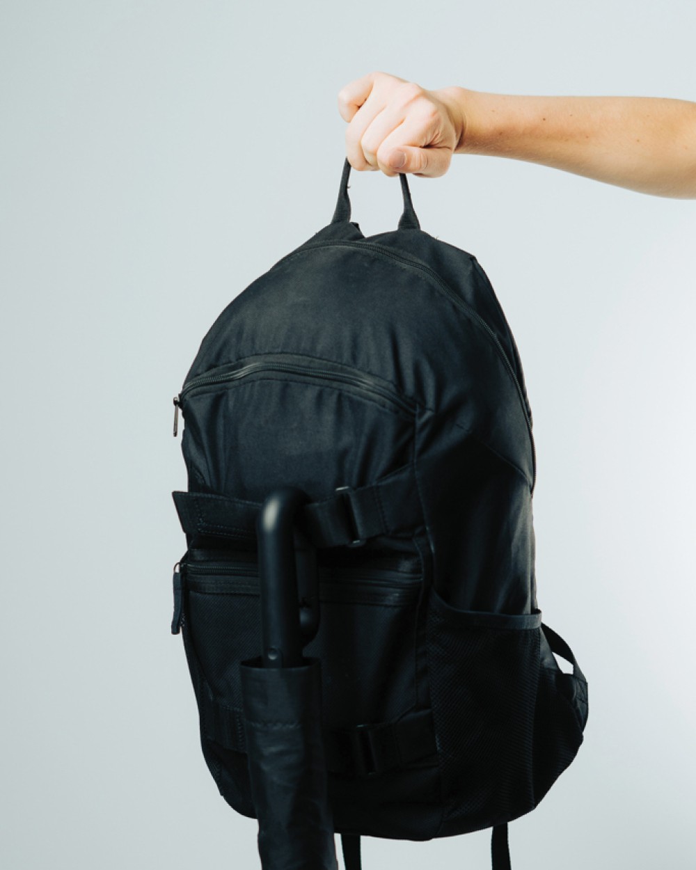 Parapluies personnalisable 4DO Parapluie 21'' avec mousqueton en rPET AWARE™ Yara