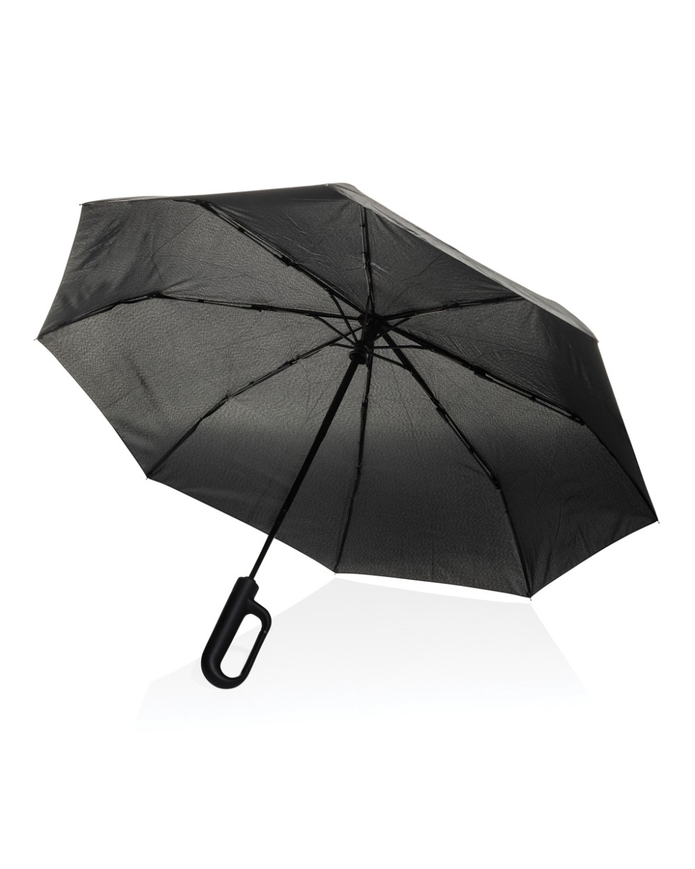4DO Yara 21“ AWARE™ rPET Regenschirm mit Karabiner Regenschirme personalisierbar