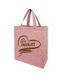 Tote bags personnalisable 4DO Sac shopping Pheebs à soufflets en matières recyclées 150 g/m² 13L