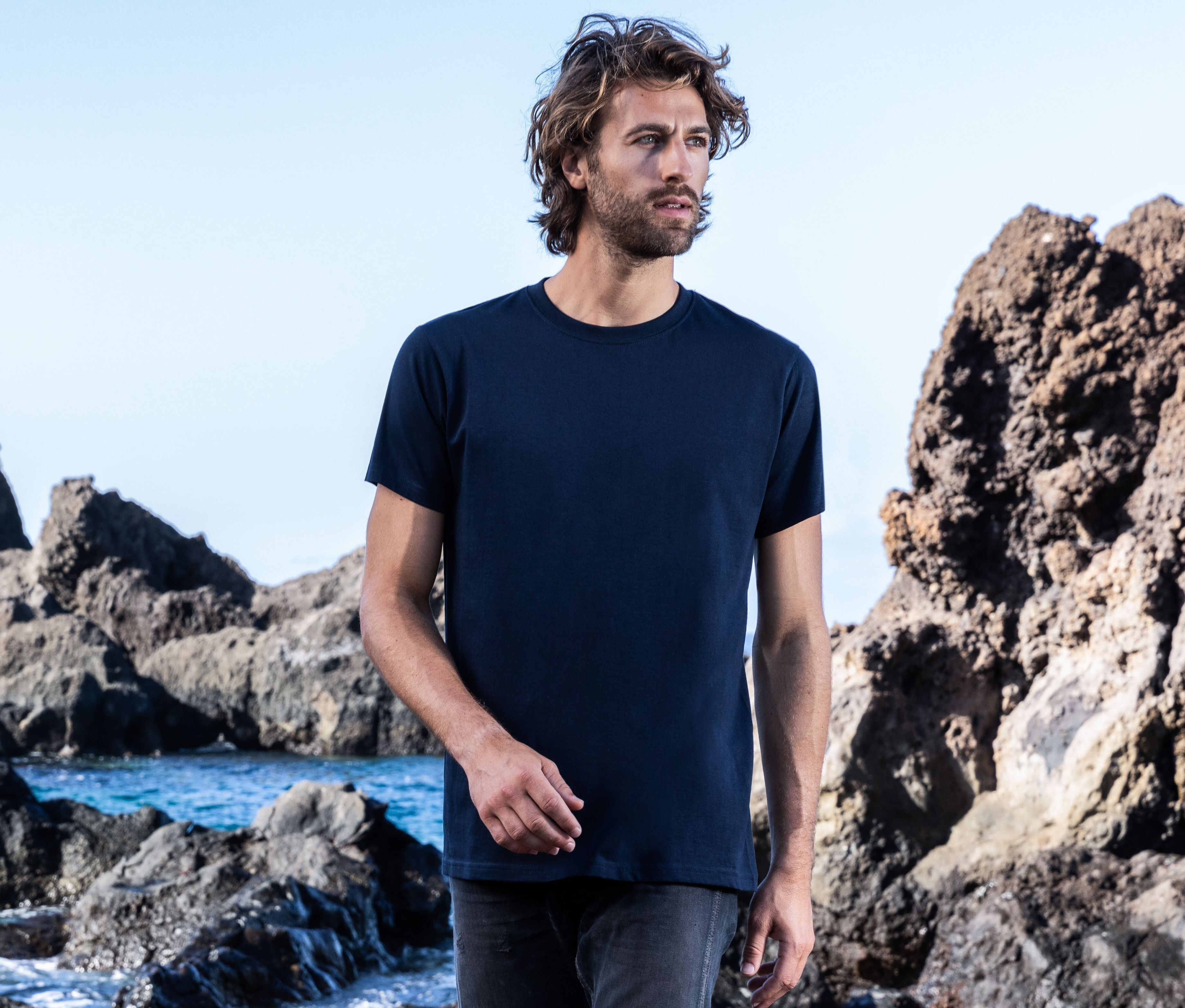 T-shirts PROMODORO MEN’S PREMIUM-T voor bedrukking &amp; borduring