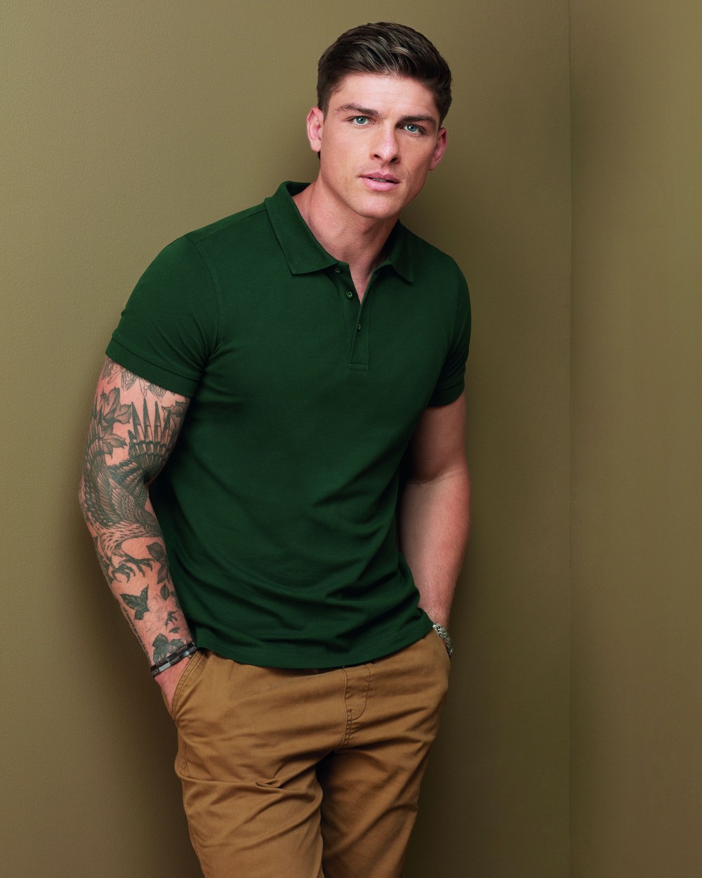 Polo's STEDMAN STRETCH POLO voor bedrukking &amp; borduring