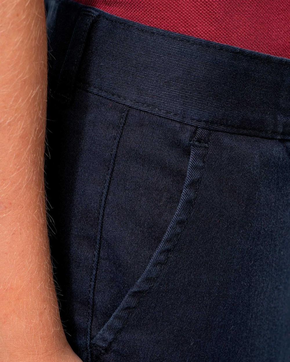 KARIBAN Chino-Hose für Jungen Hosen personalisierbar