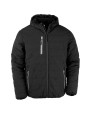 Jassen RESULT Gewatteerd gerecycled jack black compass voor bedrukking &amp; borduring