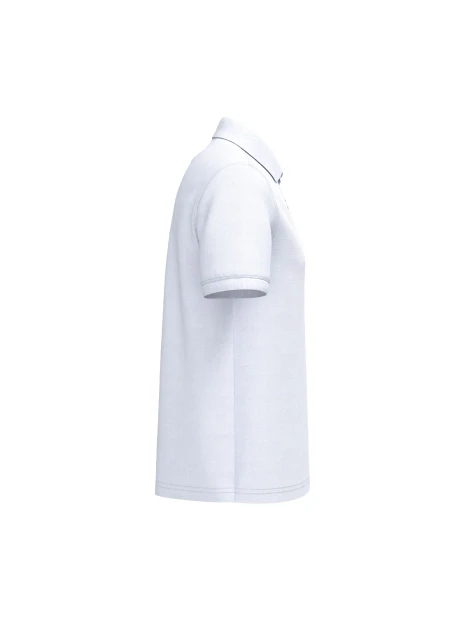 KARIBAN Polo piqué manches courtes homme /api/colors/7a92cd2d-10d2-40b4-928b-296bb7487506 personnalisable