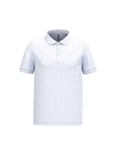 KARIBAN Polo piqué manches courtes homme /api/colors/7a92cd2d-10d2-40b4-928b-296bb7487506 personnalisable