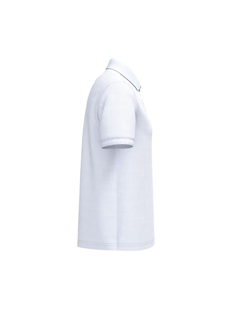 KARIBAN Polo piqué manches courtes homme /api/colors/7a92cd2d-10d2-40b4-928b-296bb7487506 personnalisable