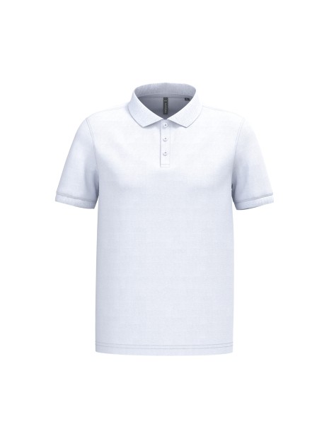 KARIBAN Polo piqué manches courtes homme /api/colors/7a92cd2d-10d2-40b4-928b-296bb7487506 personnalisable