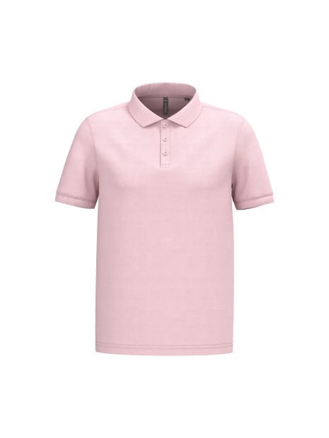 KARIBAN Polo piqué manches courtes homme /api/colors/e6e01a9e-32a8-4240-a2ea-a7c5187399a7 personnalisable