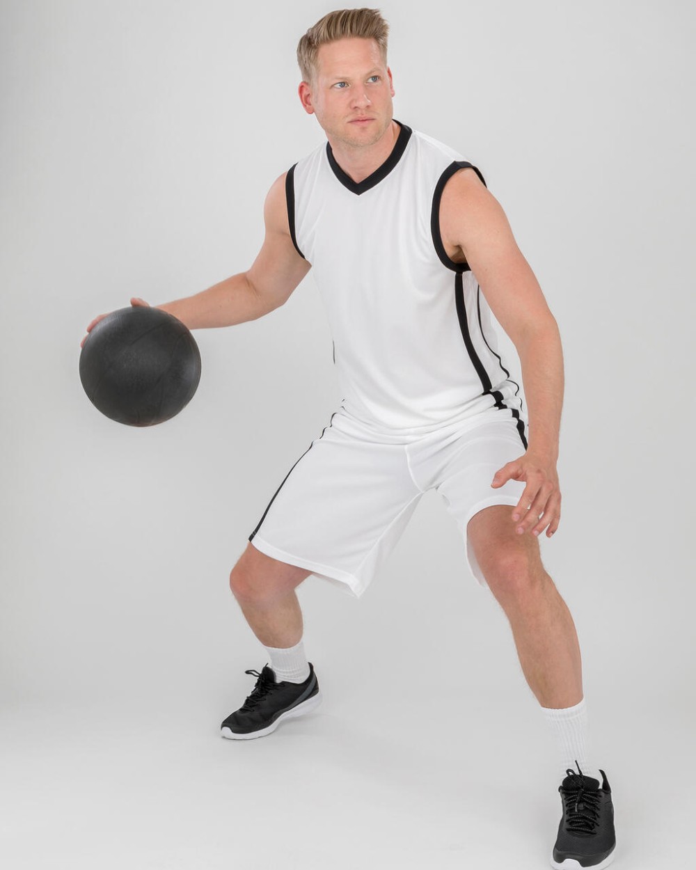T-Shirts personnalisable SPIRO Men's Quick Dry Basketball Top