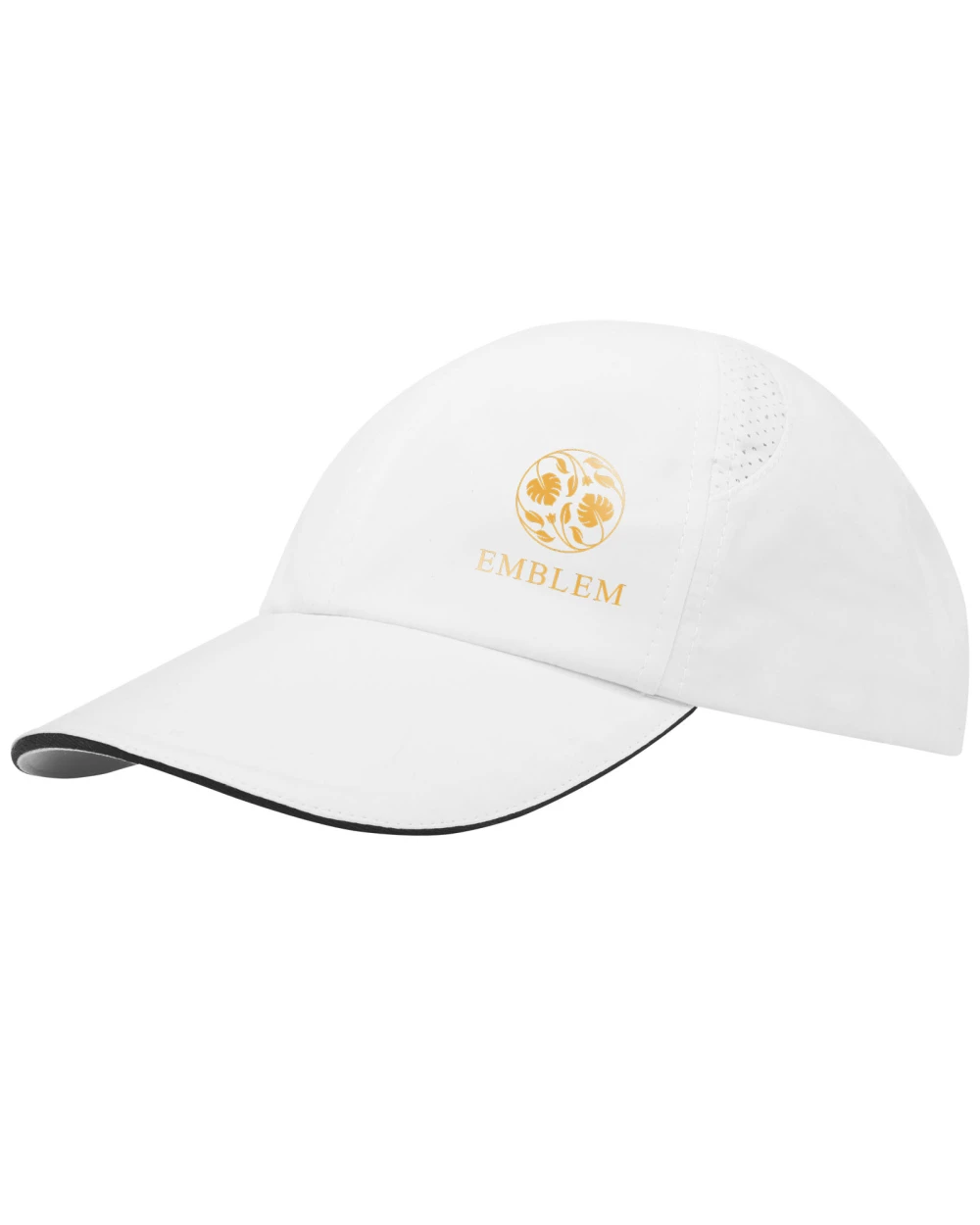 Casquettes personnalisable ELEVATE Casquette sandwich 6 panneaux Morion GRS recyclée ajustable