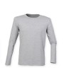 SKINNIFIT MEN'S FEEL GOOD LONG-SLEEVE STRETCH T T-Shirts personalisierbar