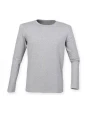 T-Shirts personnalisable SKINNIFIT MEN'S FEEL GOOD LONG-SLEEVE STRETCH T