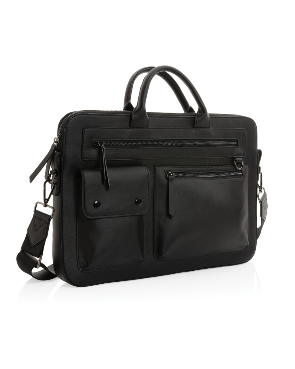 SWISS PEAK Swiss Peak 14" Laptoptasche aus GRS recyceltem PU Taschen personalisierbar