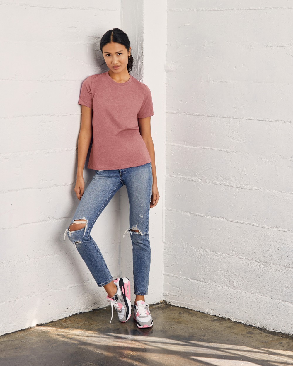 T-shirts BELLA-CANVAS WOMEN'S RELAXED JERSEY SHORT SLEEVE TEE voor bedrukking &amp; borduring