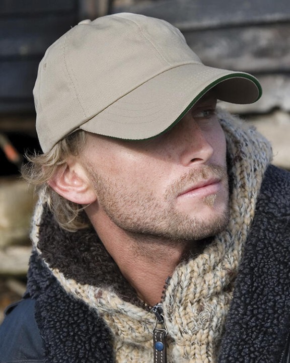 Petjes RESULT Heavy Cotton Drill Cap voor bedrukking &amp; borduring