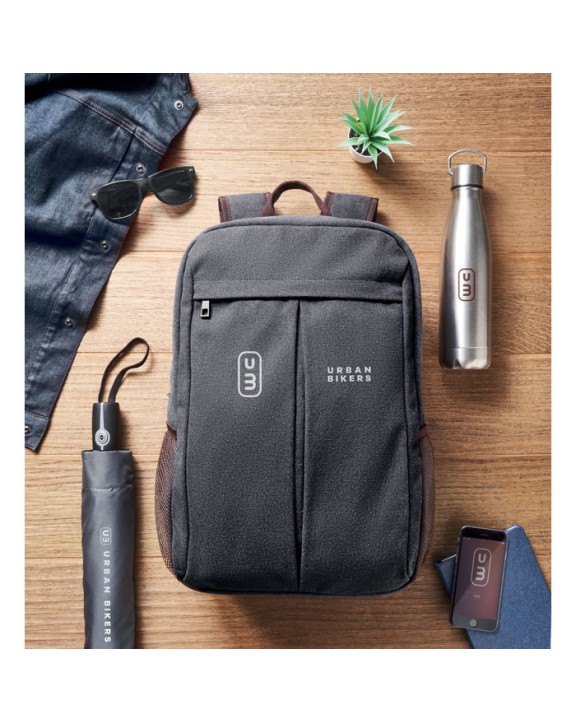 4DO Laptop Rucksack Canvas Taschen personalisierbar
