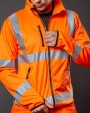 PROJOB 6105 LEICHTE SOFTSHELL JACKE EN ISO 20471 KLASSE 3 Softshells personalisierbar
