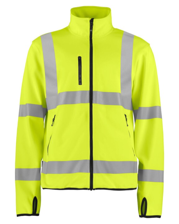 PROJOB 6105 LEICHTE SOFTSHELL JACKE EN ISO 20471 KLASSE 3 Softshells personalisierbar