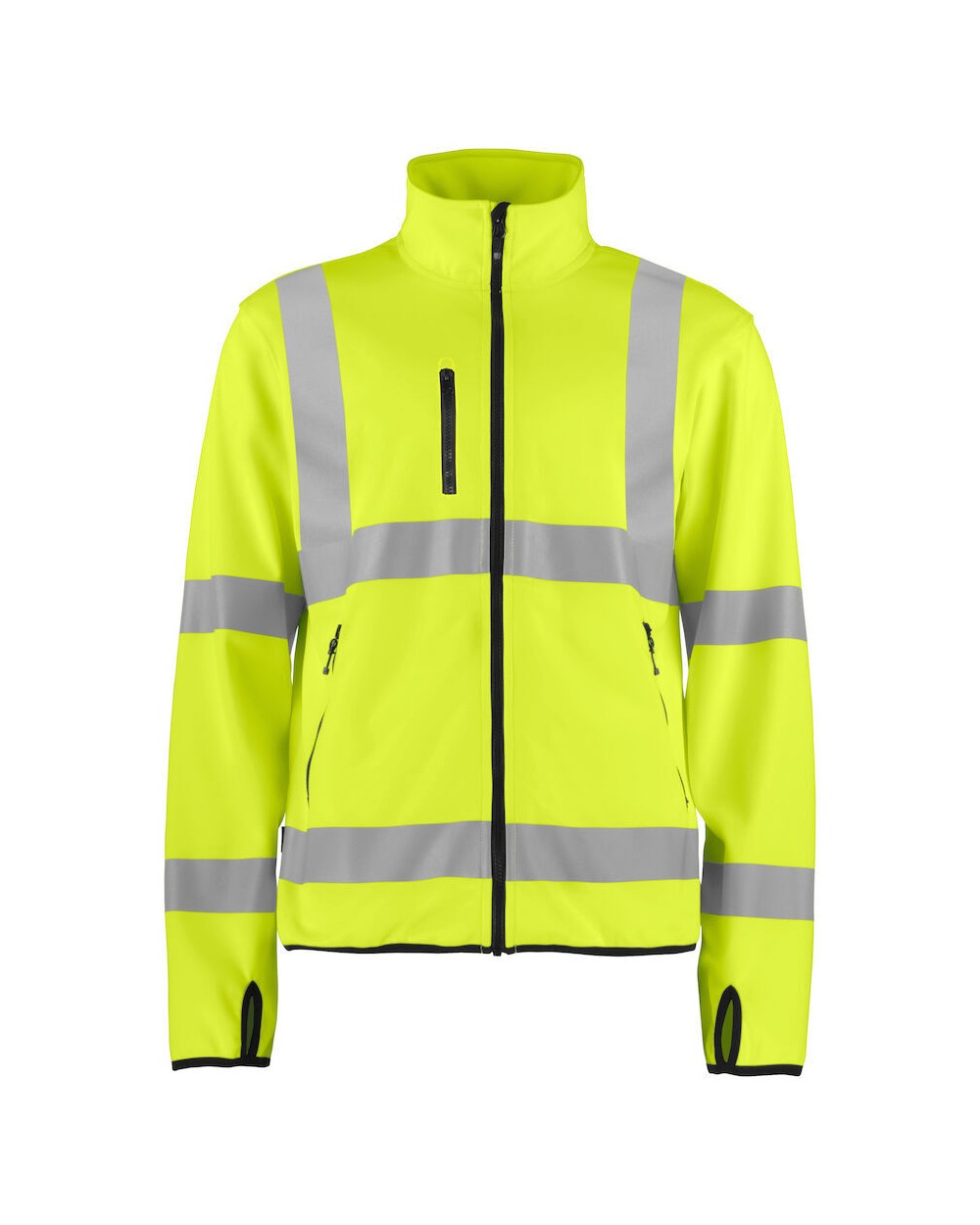 Softshells PROJOB 6105 SIGNALISATIE LICHTE SOFTSHELL EN ISO 20471 KLASSE 3 voor bedrukking &amp; borduring