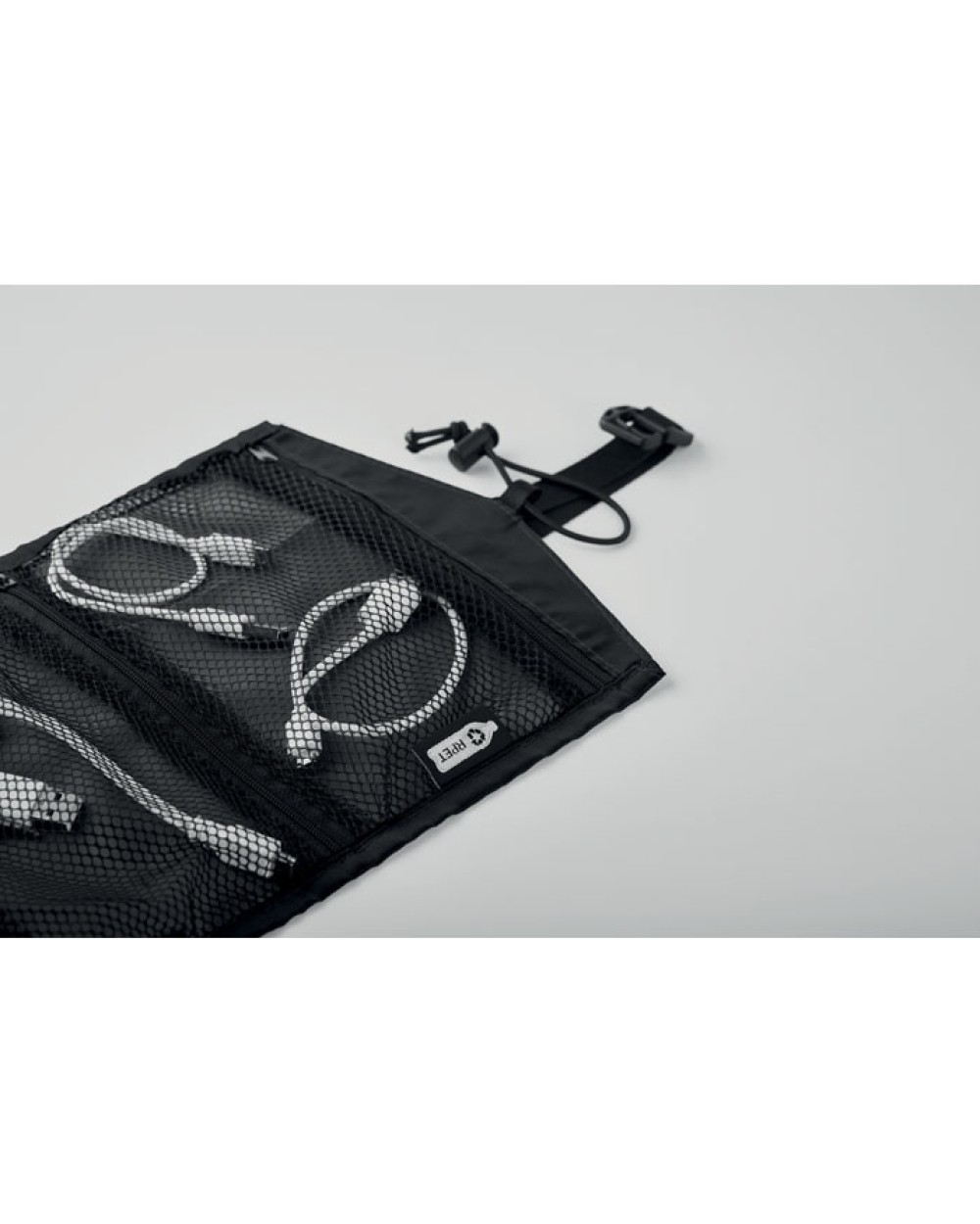Tassen & Zakken 4DO 210D RPET reis kabel organizer voor bedrukking &amp; borduring