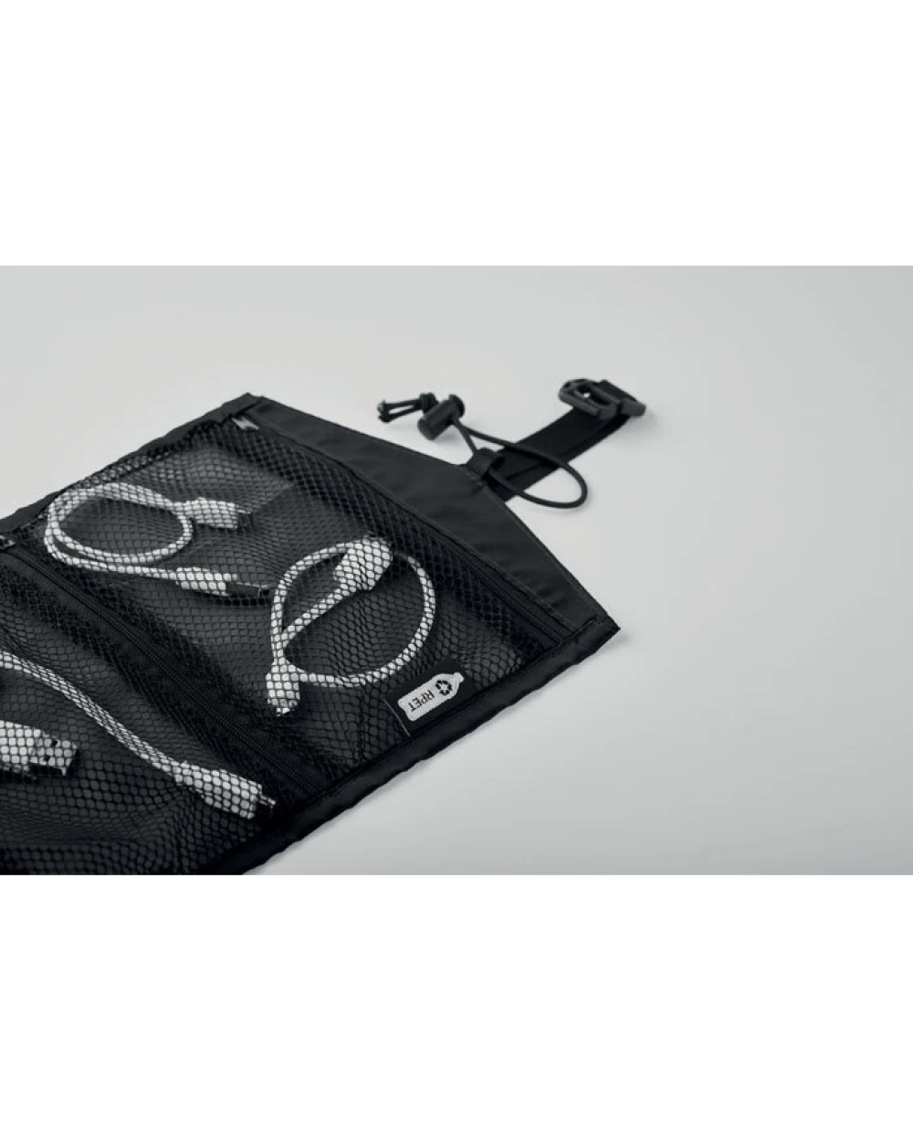 Tassen & Zakken 4DO 210D RPET reis kabel organizer voor bedrukking &amp; borduring
