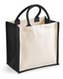 WESTFORDMILL Printers' midi jute bag Tote Bags personalisierbar