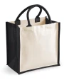 WESTFORDMILL Printers' midi jute bag Tote Bags personalisierbar