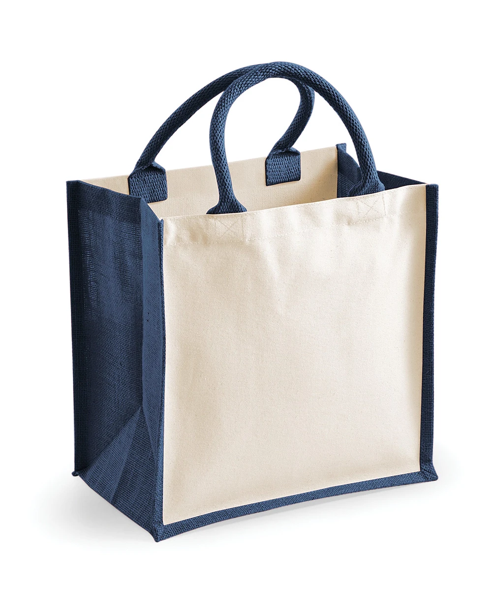 WESTFORDMILL Printers' midi jute bag Tote Bags personalisierbar